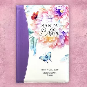 Biblia RVR60 - Jardín Lila