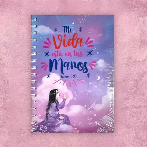 Cuaderno Grande - Portada Lila