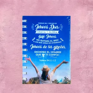Cuaderno Pequeño - Dama azul