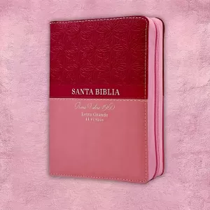 Biblia Mediana - Rojo Bitonal