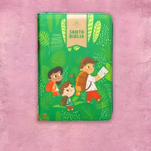 Biblia para niños Verde