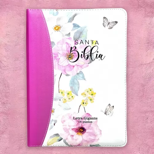 Biblia RVR60 - Flores Rosas