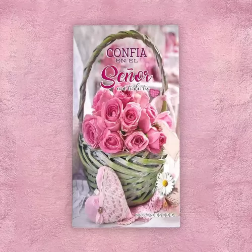 Bloc de apuntes - Rosas Rosadas