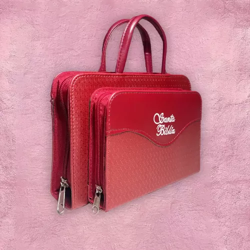 Funda para Biblias - Rojo texturizado