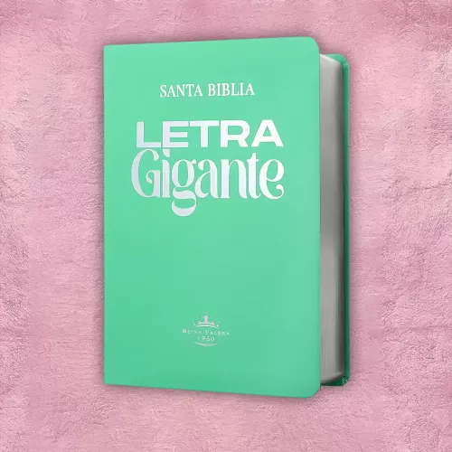 Biblia letra gigante - Verde