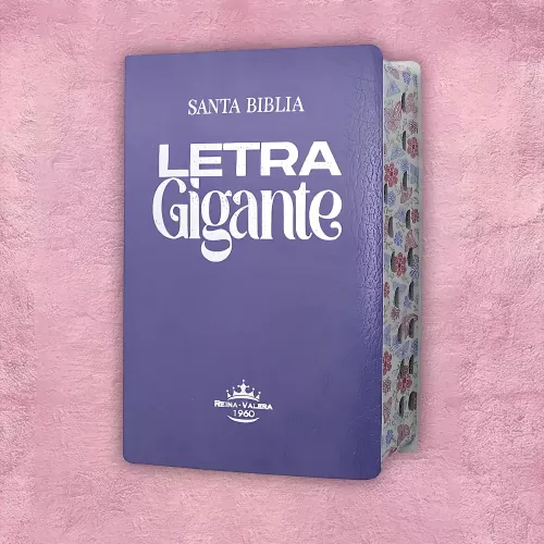 Biblia letra gigante - Morada c/ Indice