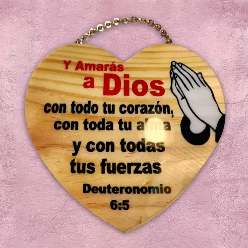 Colgador - Deuteronomio 6.5